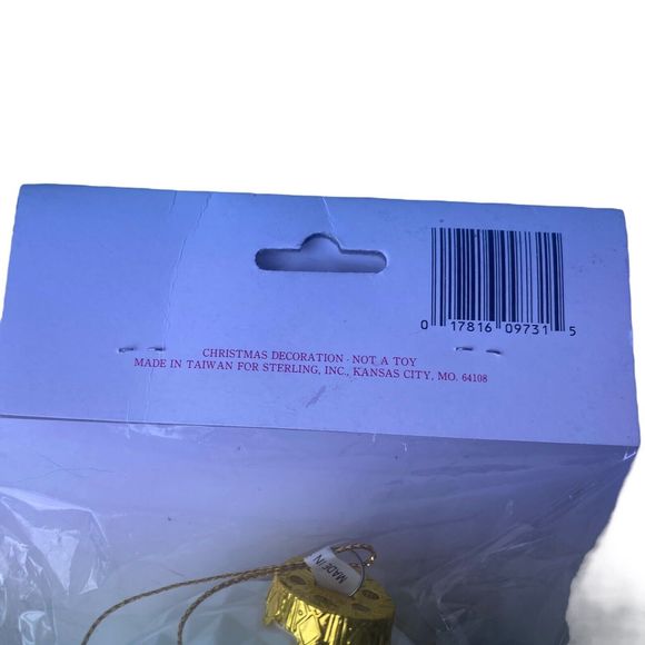 VTG NEW Sterling, Inc Christmas Brass Nativity Ball Ornament Reflective Light - Picture 14 of 16